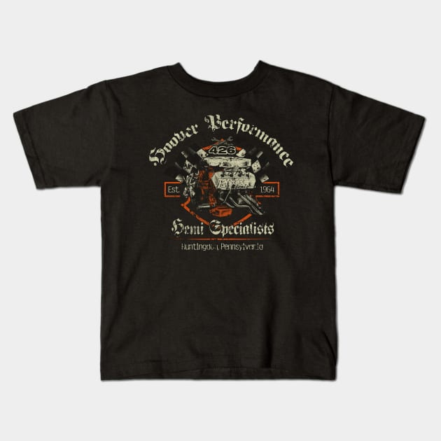 Hoover Performance - Vintage Kids T-Shirt by JCD666